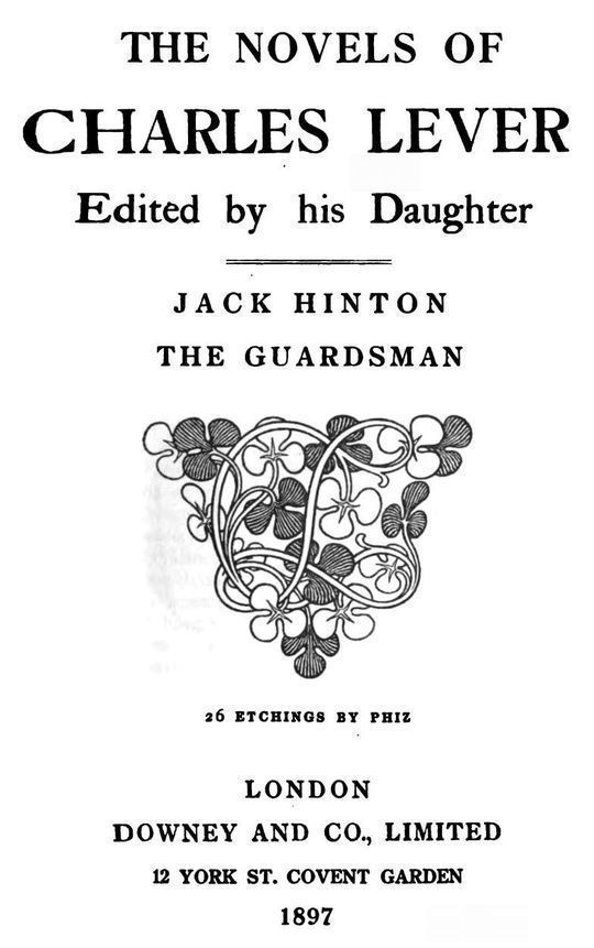 Jack Hinton: The Guardsman