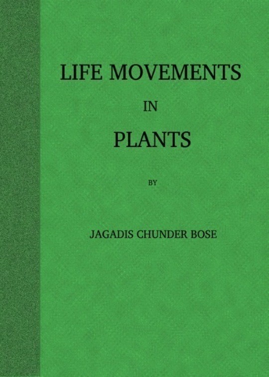 Life Movements in Plants