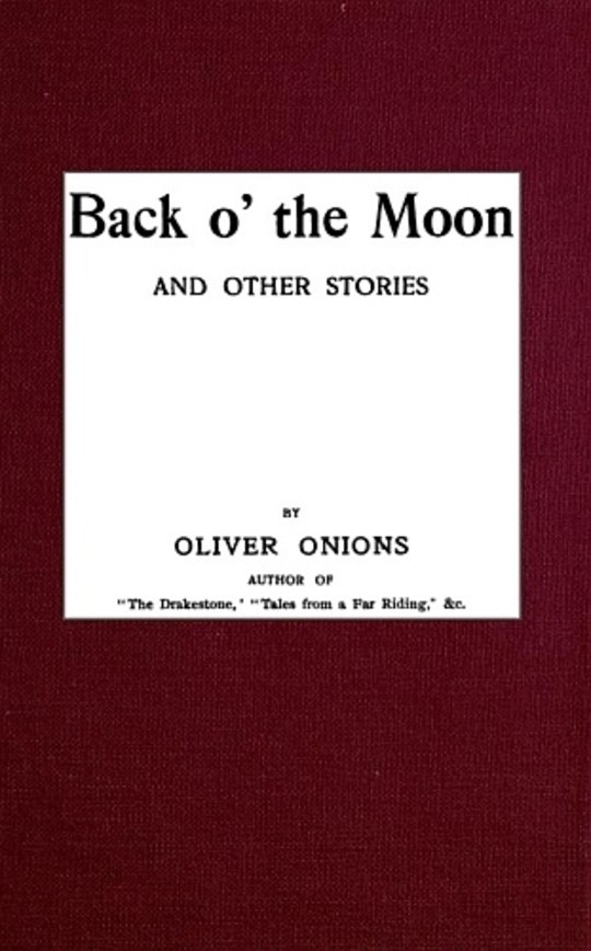 Back o' the Moon and other stories