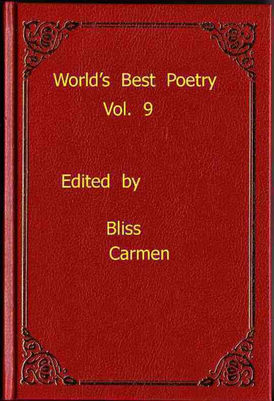 The World's Best Poetry, Volume IX: Of Tragedy: of Humour