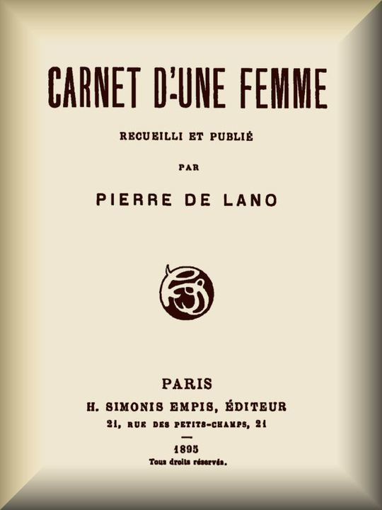 Carnet d'une femme