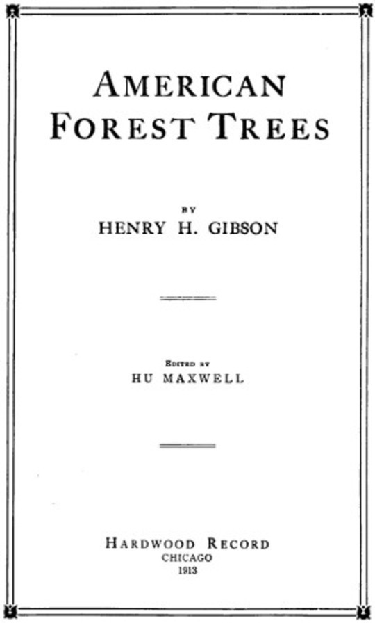 American Forest Trees