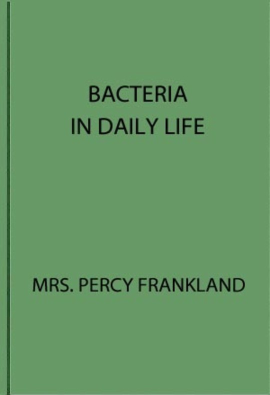 Bacteria in Daily Life