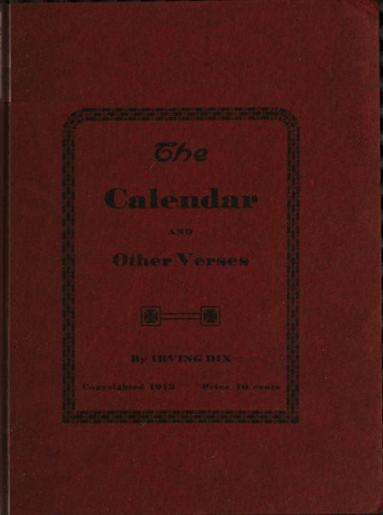 The Calendar and Other Verses
