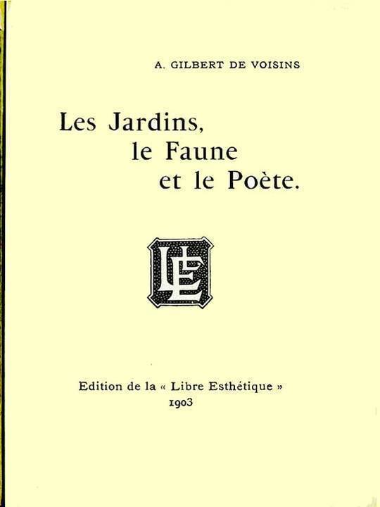 Les jardins, le faune et le poète