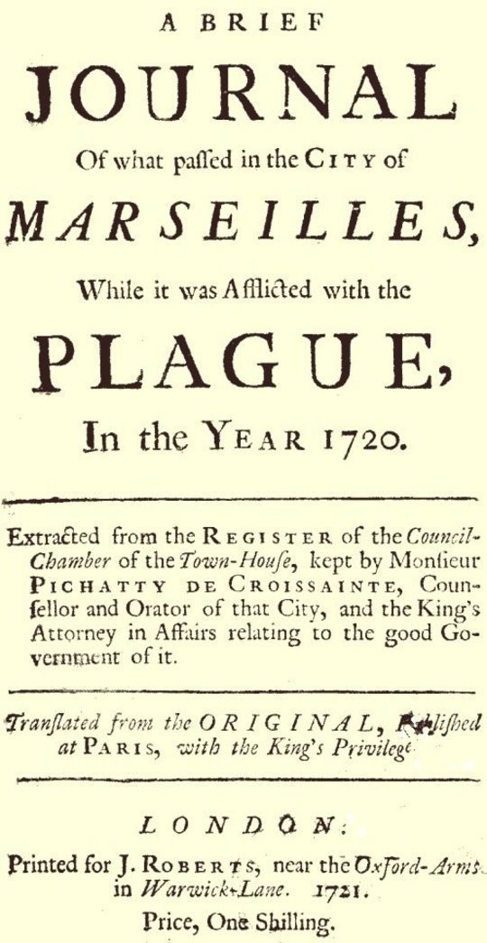 A brief Journal of what passed in the City of Marseilles, while it was afflicted with the Plague, in the Year 1720