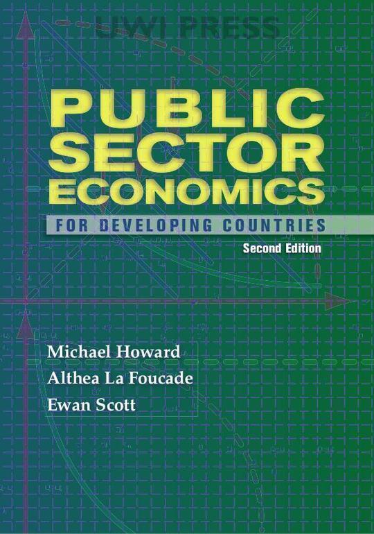 Public Sector Economics for Developing Countries