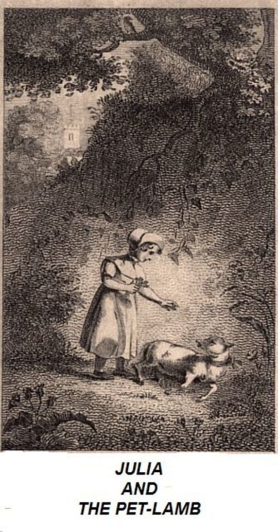 Julia and the Pet-Lamb
or, Good Temper and Compassion Rewarded