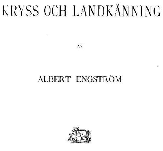 Kryss och landkänning