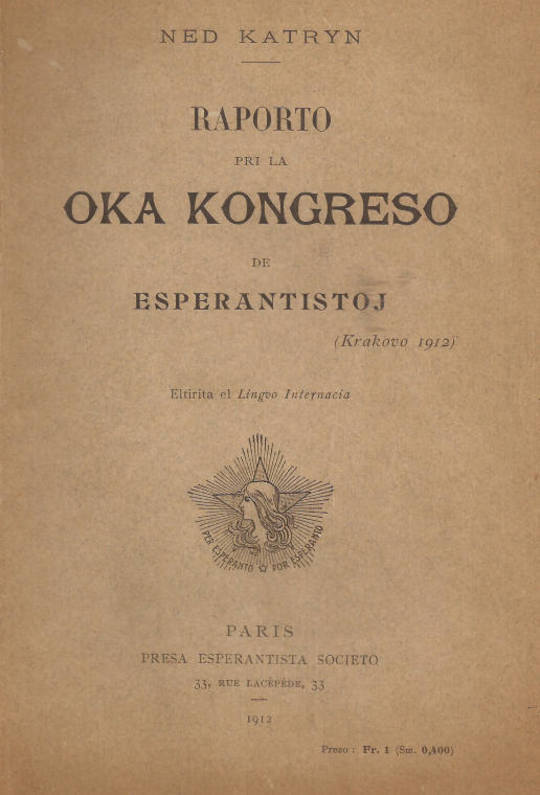 Raporto pri la oka kongreso de esperantistoj