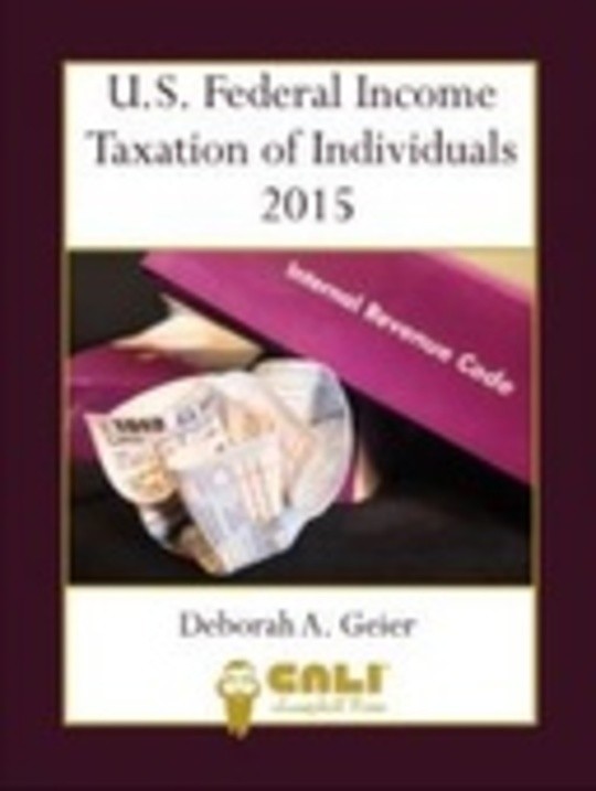 U.S. Federal Income Tax of Individuals 2015