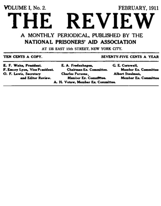 The Review, Vol. I, No. 2 (1911)