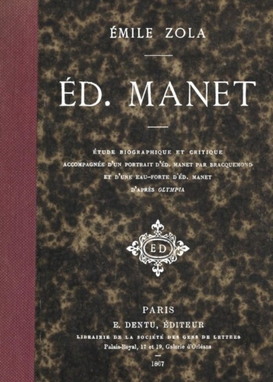 Ed. Manet: étude biographique et critique