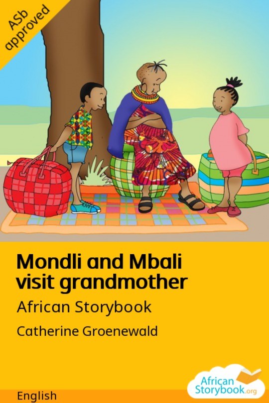 Mondli and Mbali visit grandmother