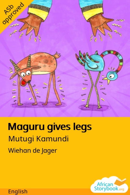 Maguru gives legs