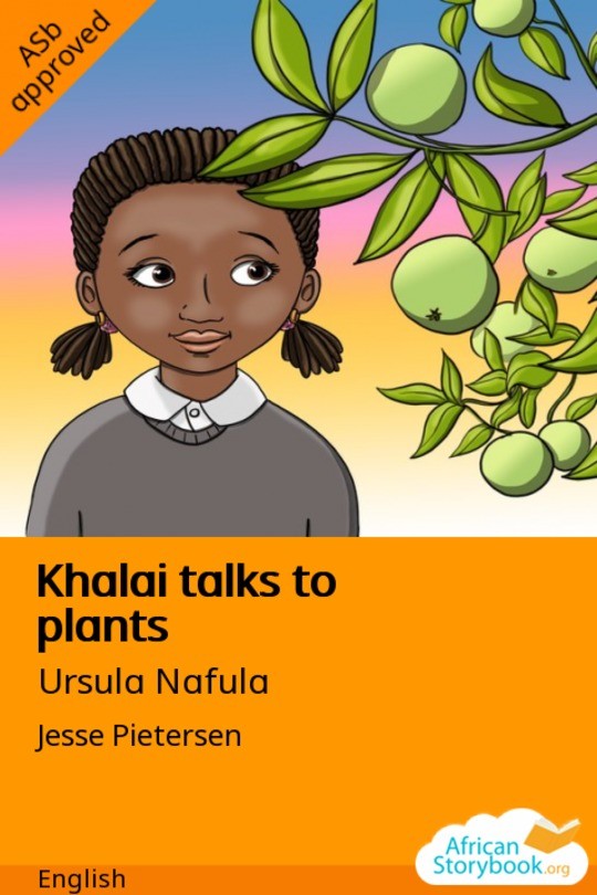 Khalai talks to plants