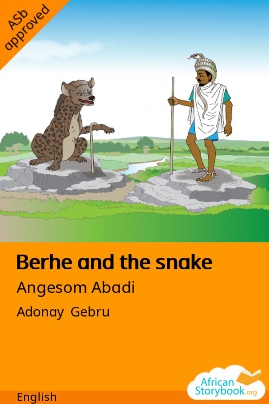 Berhe and the snake