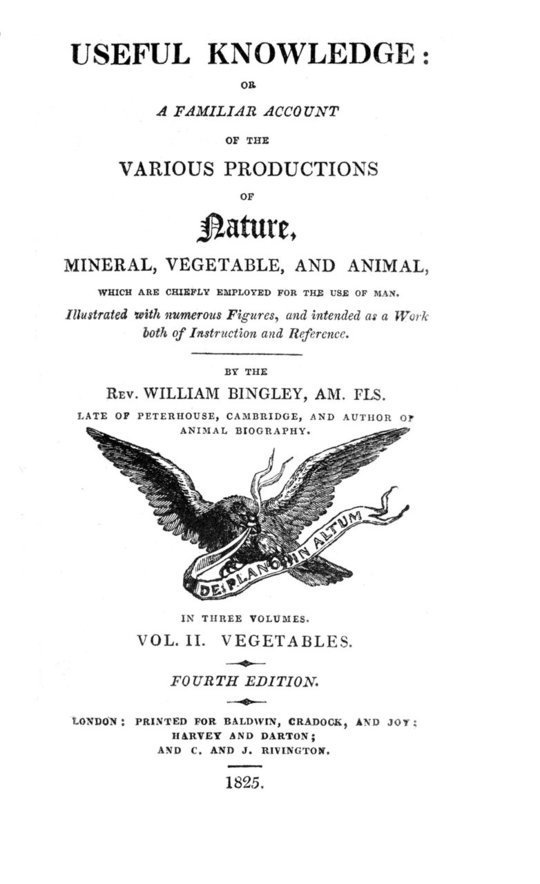 Useful Knowledge: Vol. II. Vegetables
A familiar account of the various productions of nature