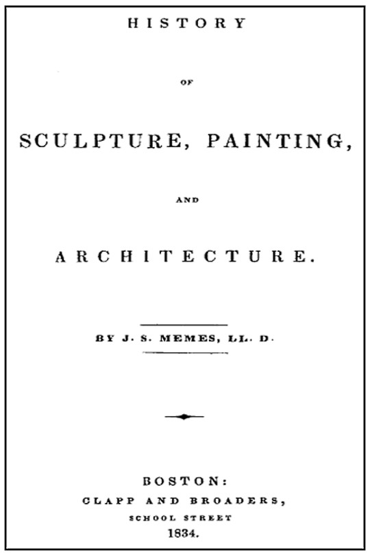 History of Sculpture, Painting, and Architecture