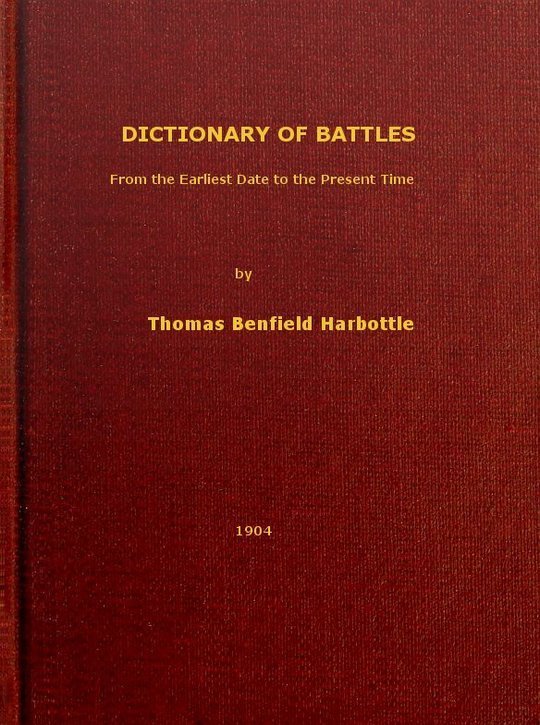 Dictionary of Battles