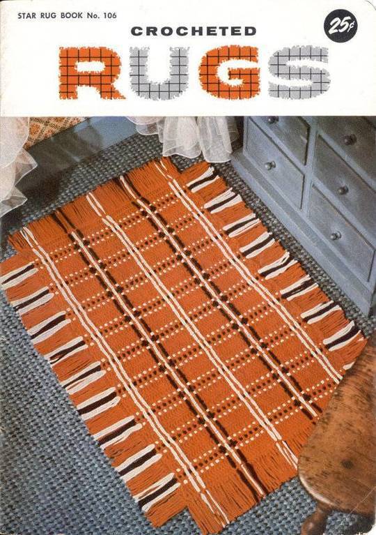 Crocheted Rugs: Star Book No. 106