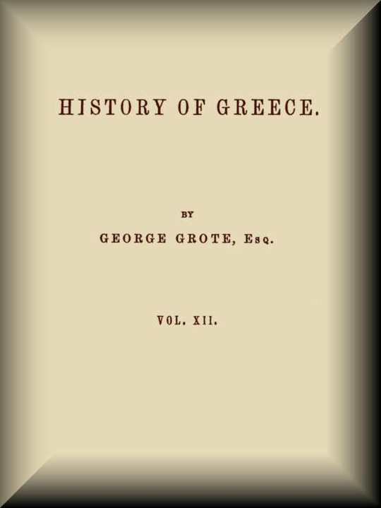 History of Greece, Volume 12 (of 12)