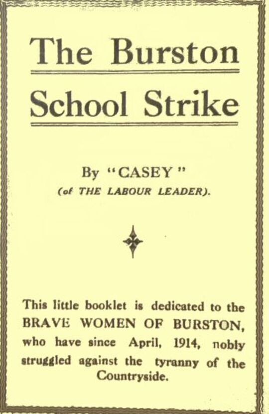 The Burston School Strike