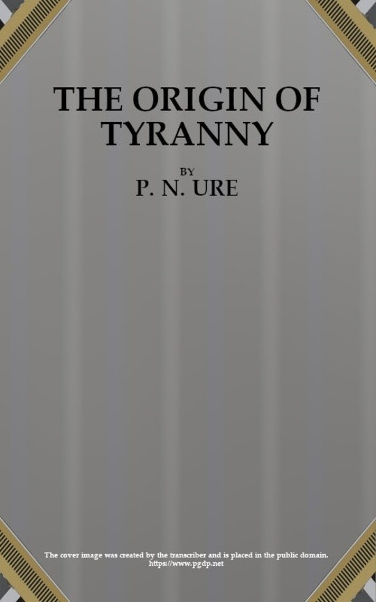 The Origin of Tyranny