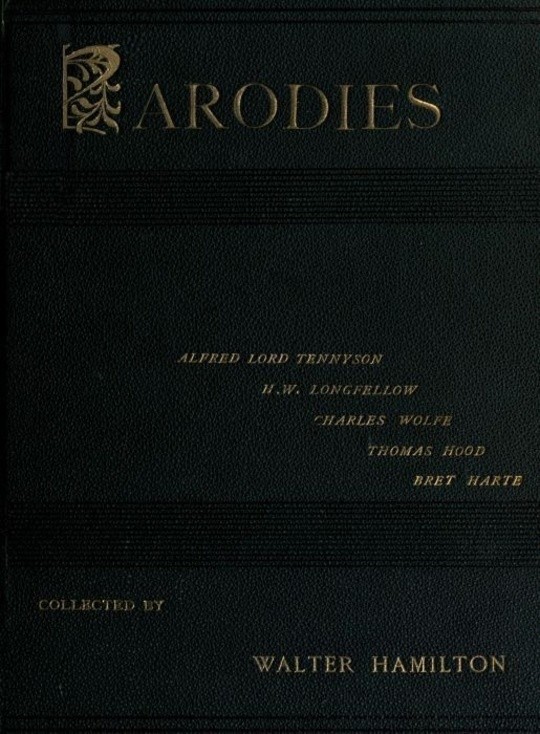 Parodies of the Works of English and American Authors, Vol I