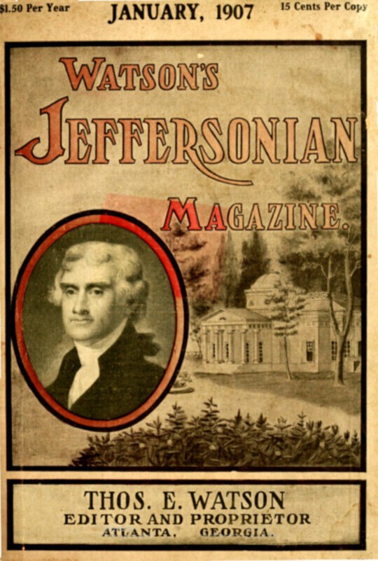 Watson's Jeffersonian Magazine