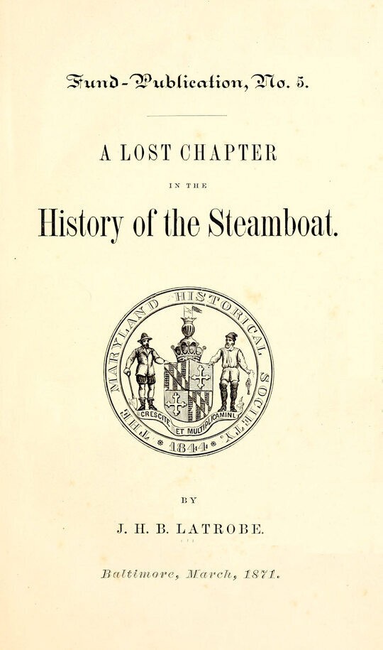 A Lost Chapter in the History of the Steamboat