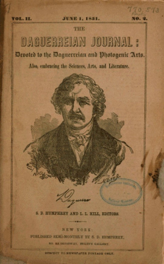 The Daguerreian Journal, Vol. II, No. 2, June 1, 1851