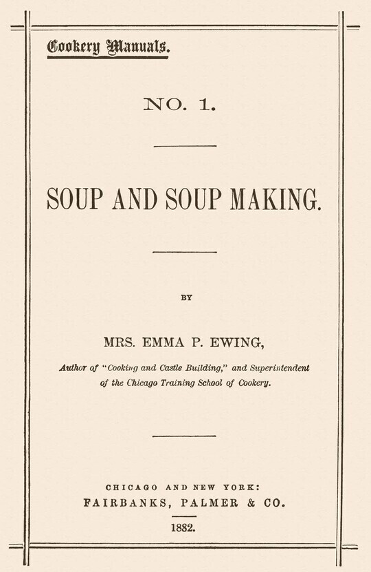 Soup and Soup Making