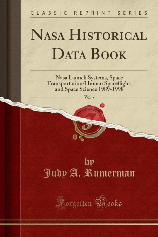 NASA Historical Data Book, Volume VII: NASA Launch Systems, Space Transportation/Human Spaceflight, and Space Science 1989-1998